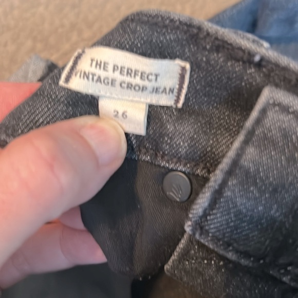 Madewell The Perfect Vintage Crop Jeans Summer Wash - Picture 6 of 8